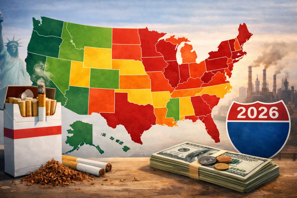 Cigarette Prices across the US in 2026: What You’ll Pay in Every State
