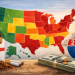 price of a packet of cigarettes