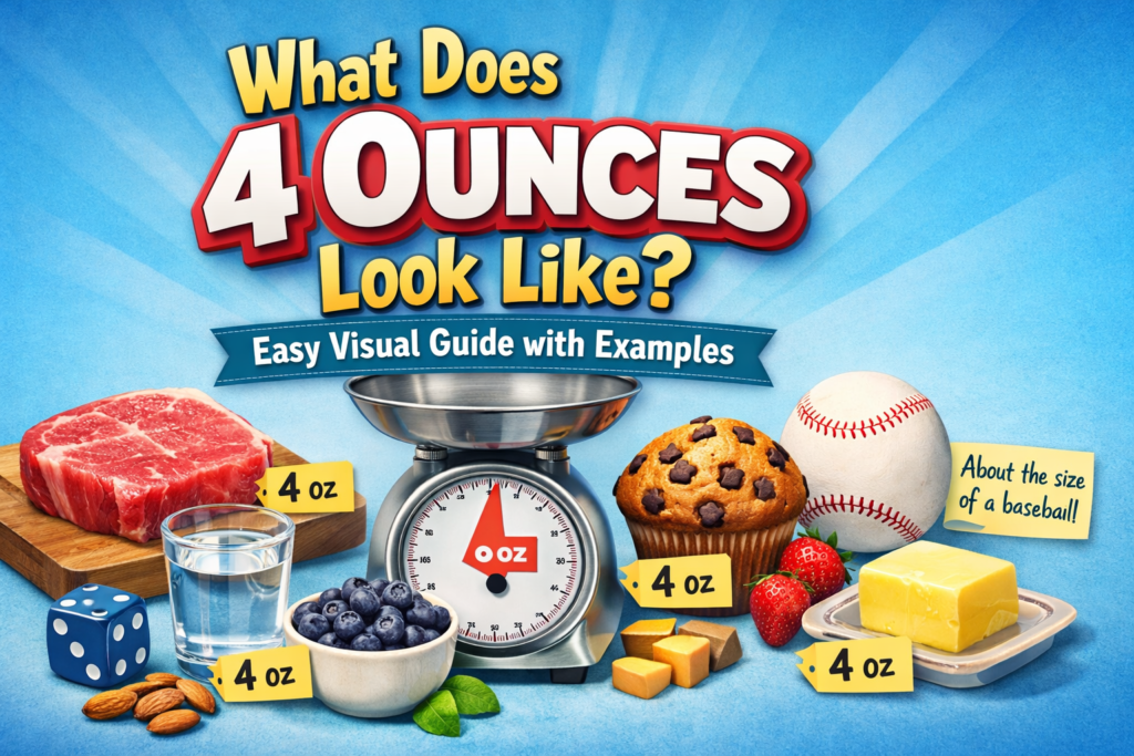 What Does 4 Ounces Look Like? Easy Visual Guide with Examples