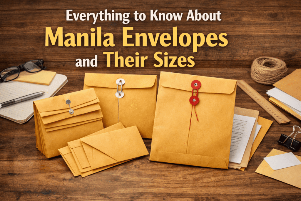 Everything to Know About Manila Envelopes and Their Sizes