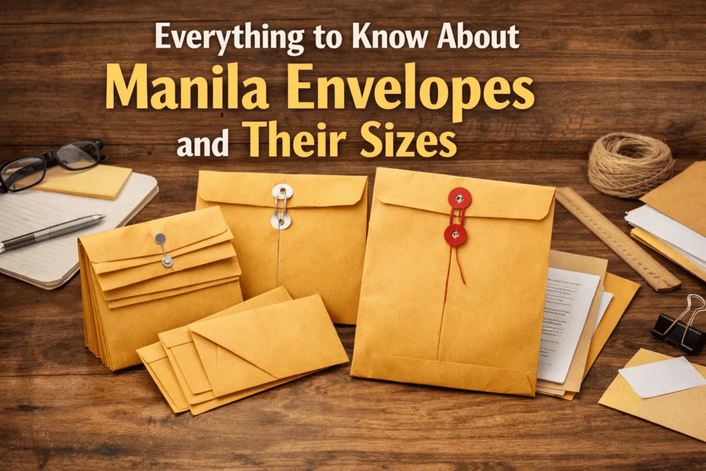 Everything to Know About Manila Envelopes and Their Sizes