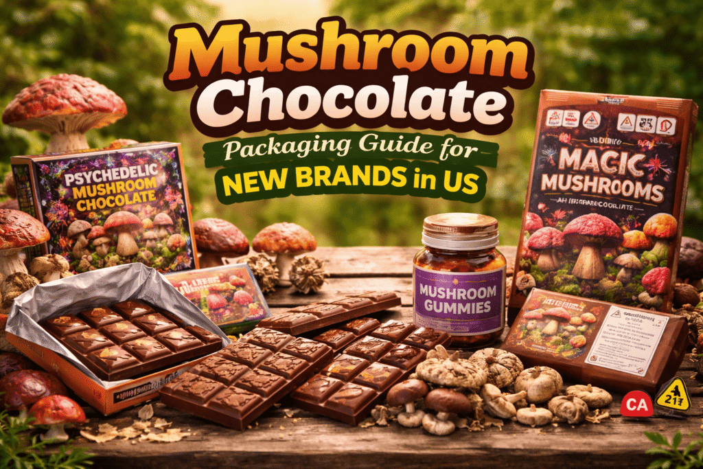 Mushroom Chocolate Packaging Guide for New Brands in US