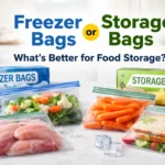 freezer vs storage bags