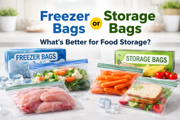 freezer vs storage bags
