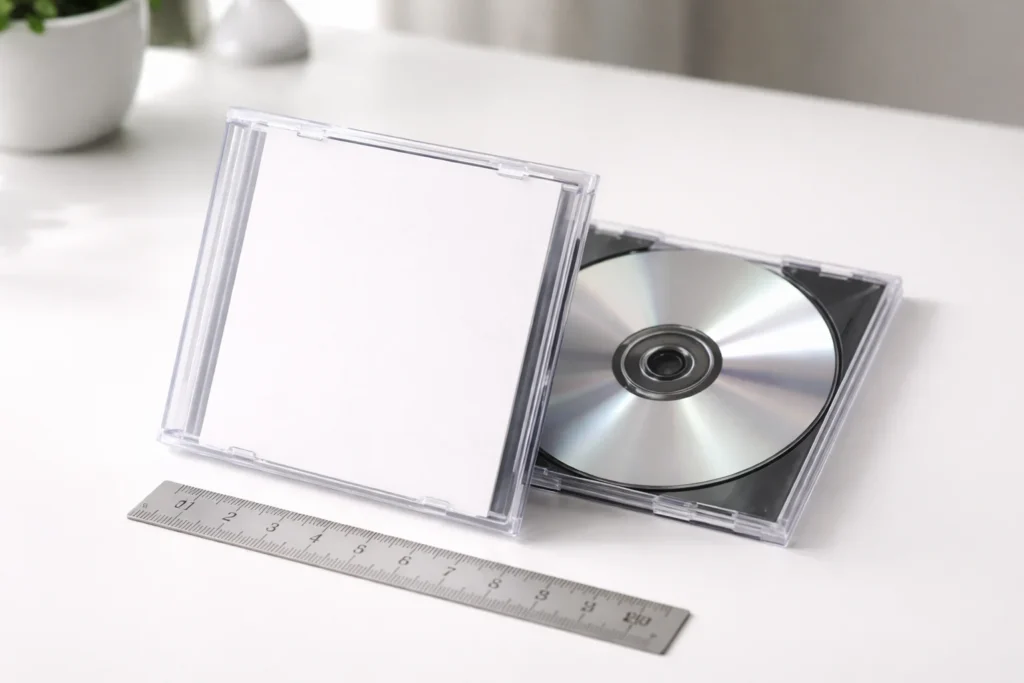 compact disc case dimensions