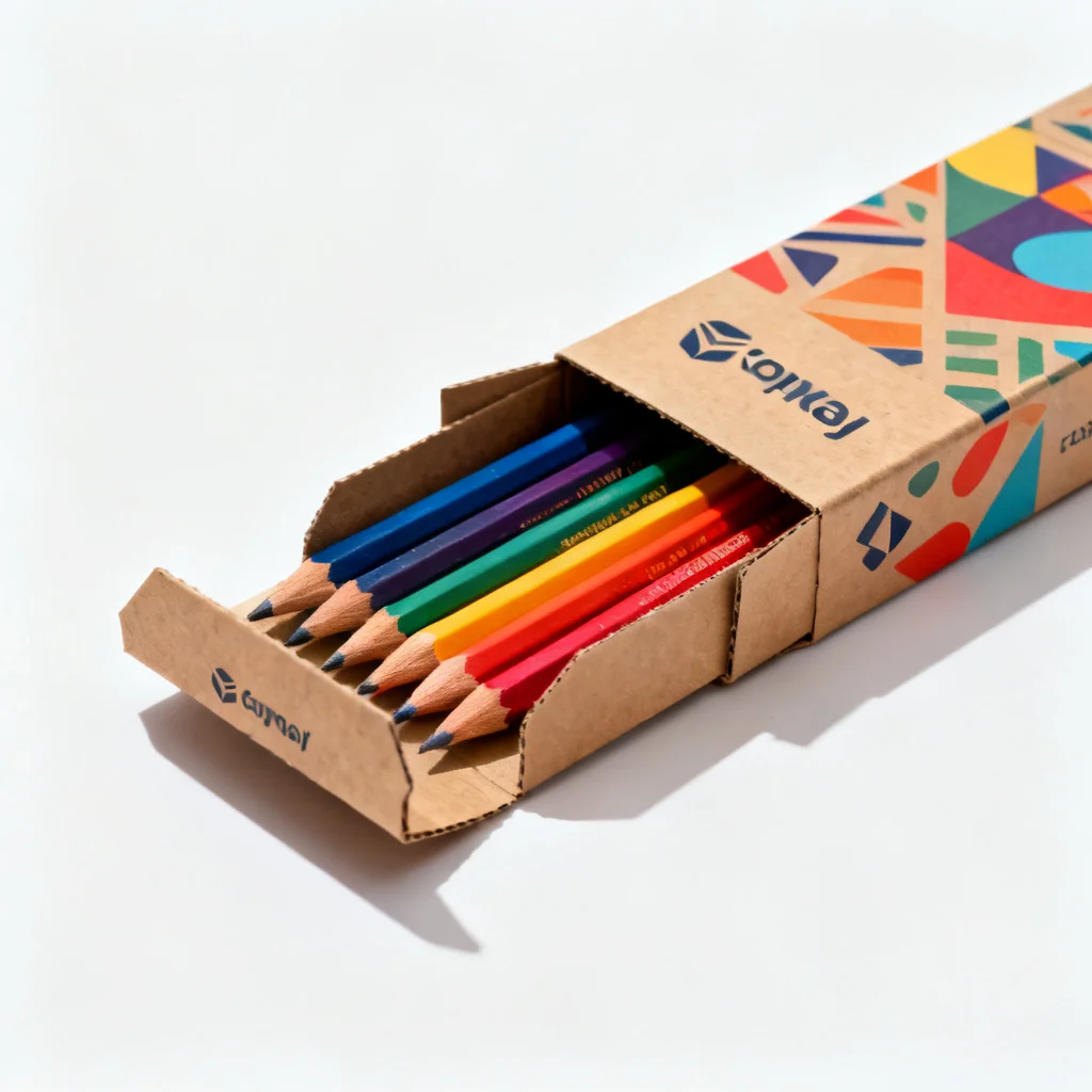 Custom Cardboard Pencil Boxes