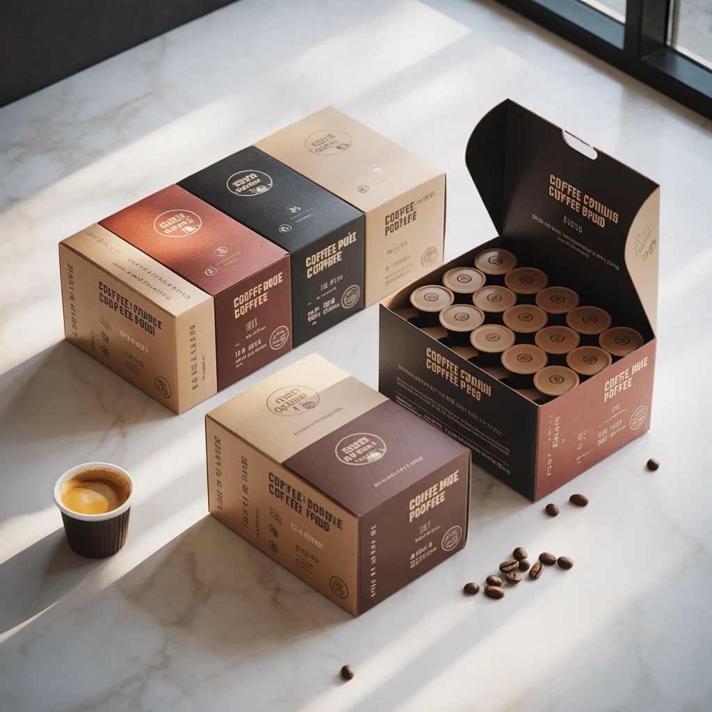 Custom Coffee Pod Boxes