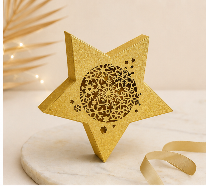 Custom Star Shaped Boxes