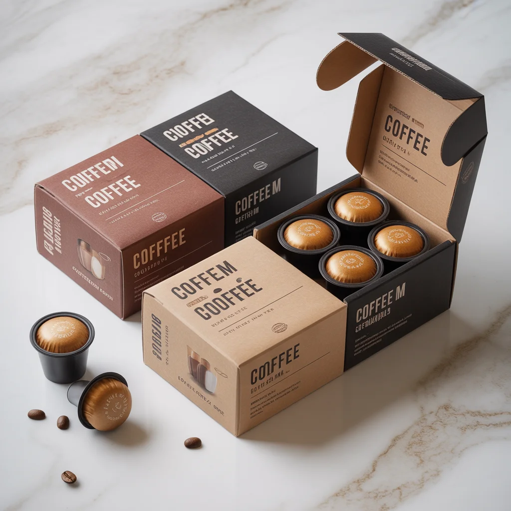 Custom Coffee Pod Boxes