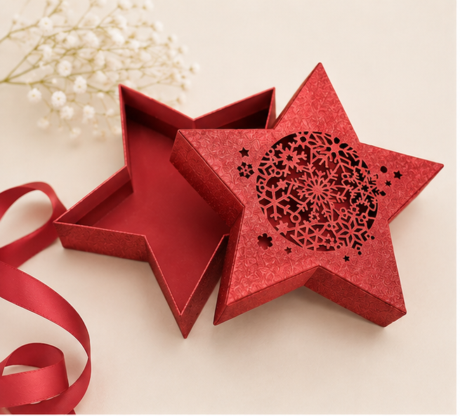 Custom Star Shaped Boxes