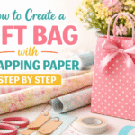 create gift bag from wrapping paper