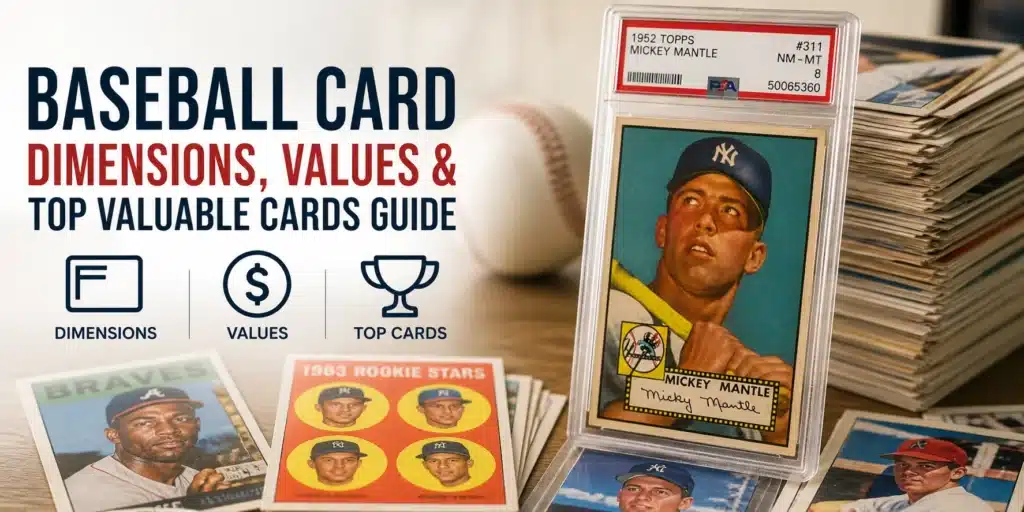 baseball card dimensions