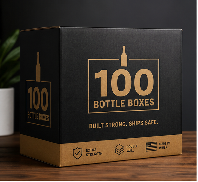 Custom 100 bottle boxes