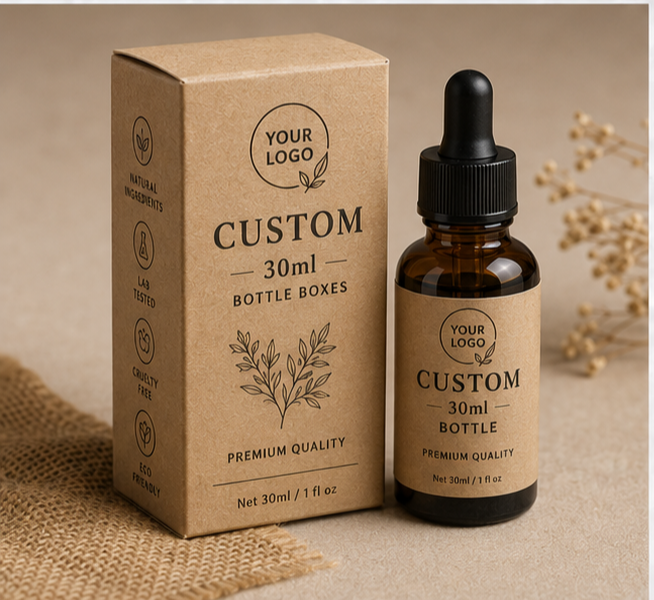 Custom 30ml bottle boxes
