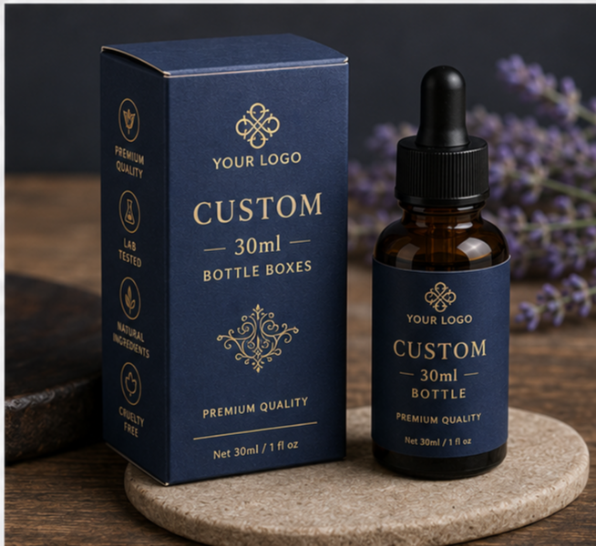 Custom 30ml bottle boxes