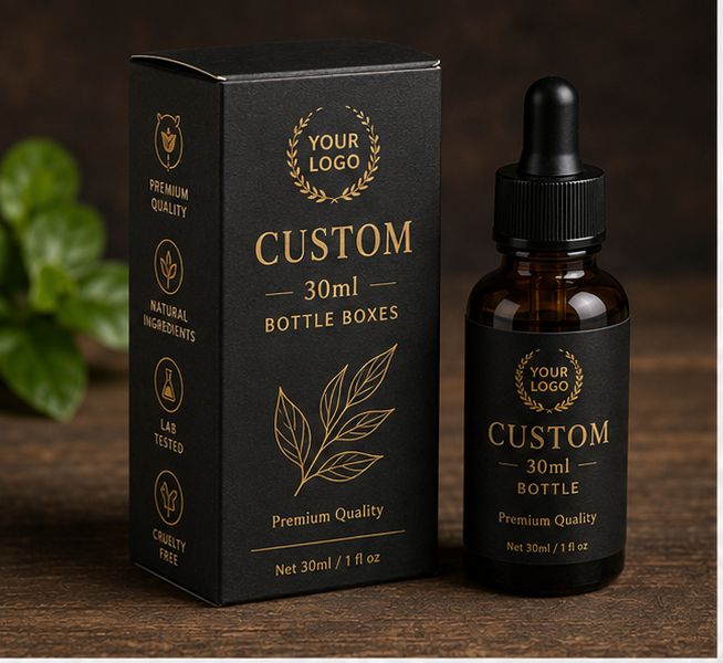 Custom 30ml bottle boxes