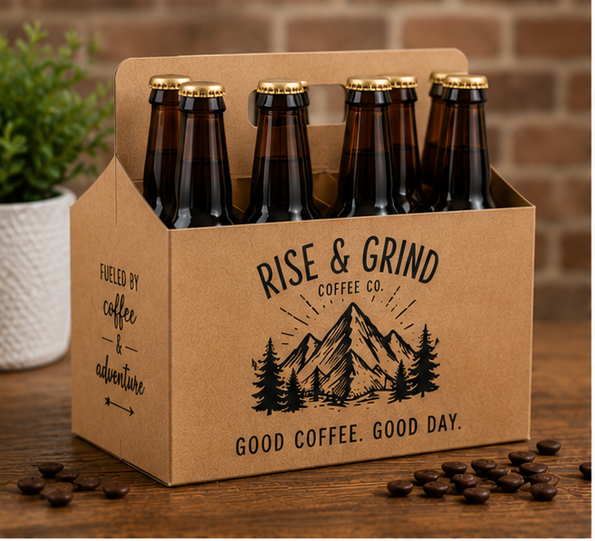Custom 6 Pack Bottle Carriers
