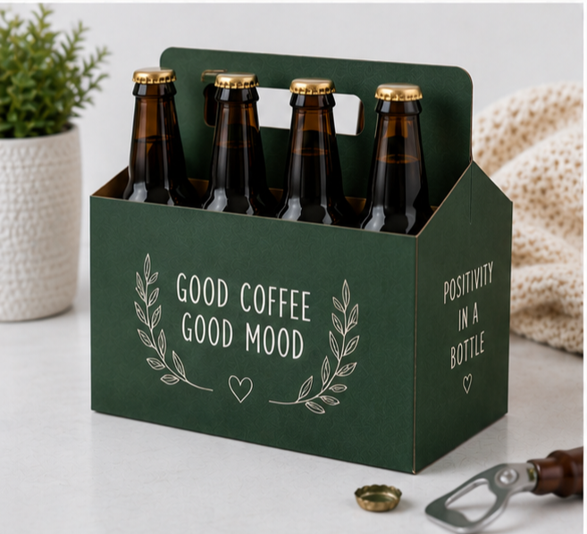 Custom 6 Pack Bottle Carriers