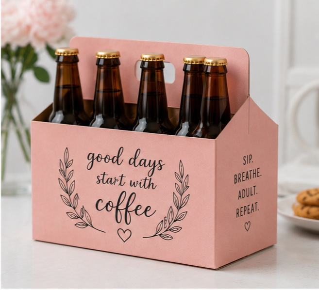 Custom 6 Pack Bottle Carriers