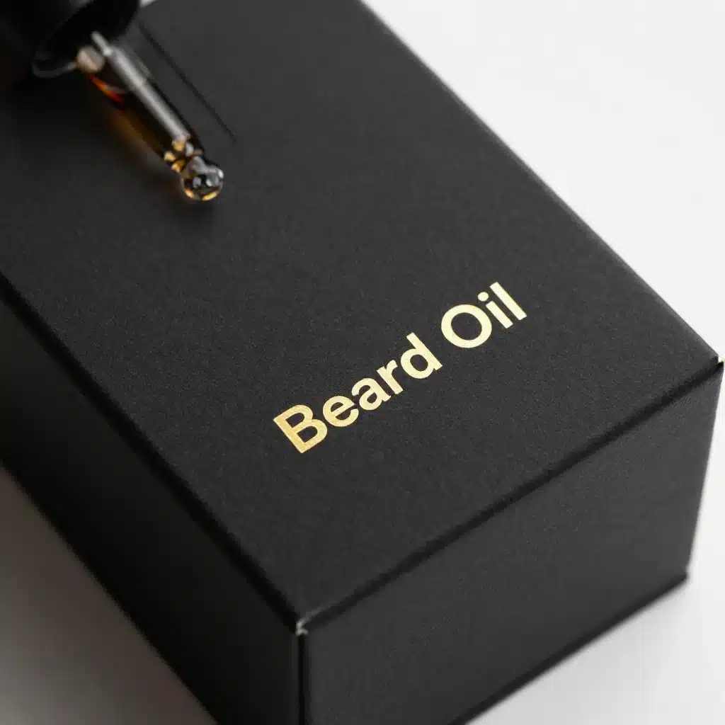 Custom Beard Oil Boxes