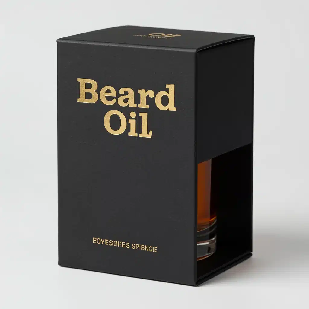 Custom Beard Oil Boxes
