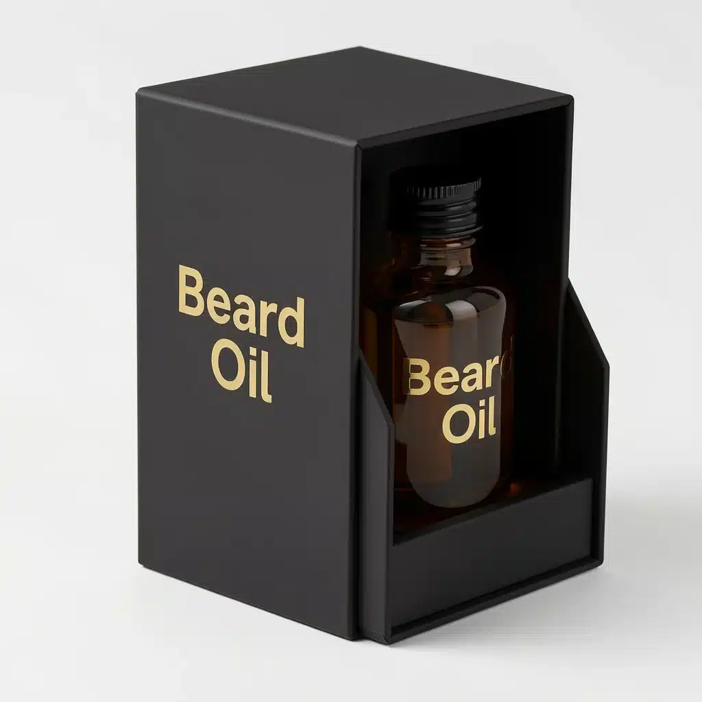 Custom Beard Oil Boxes