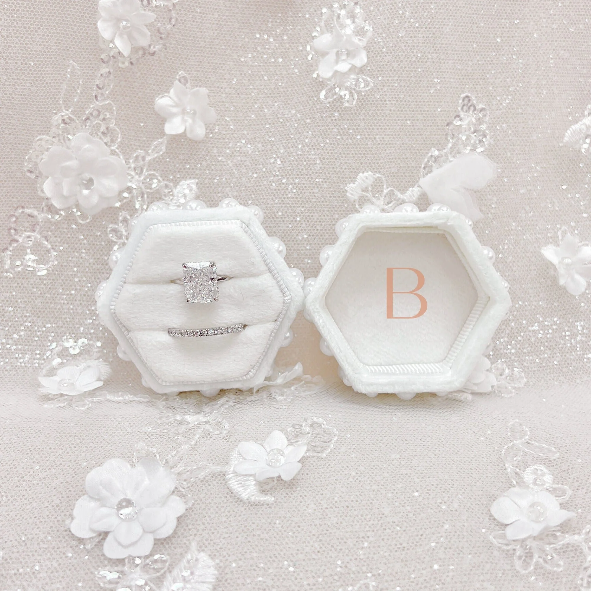 Custom Bridal Ring Boxes