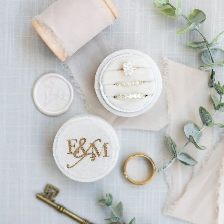 Custom Bridal Ring Boxes