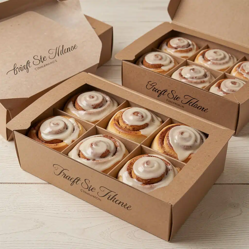 Custom Cinnamon Roll Boxes