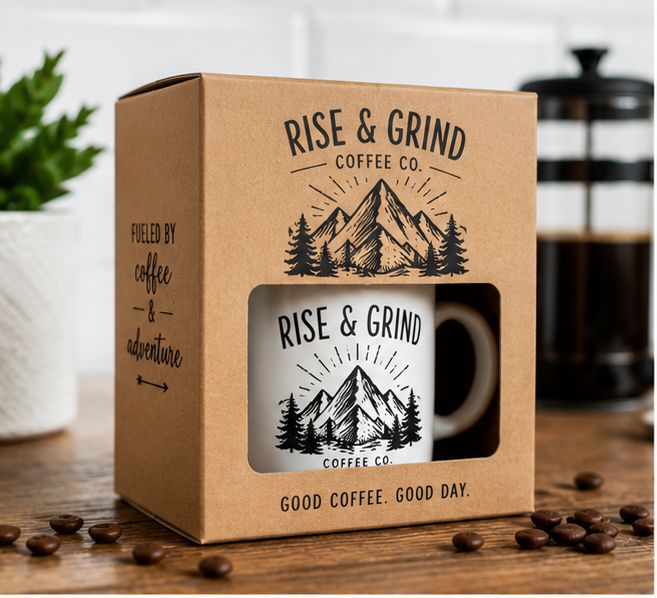 Custom Coffee Cup Boxes