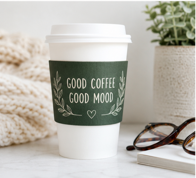 Custom Coffee Cup Sleeves