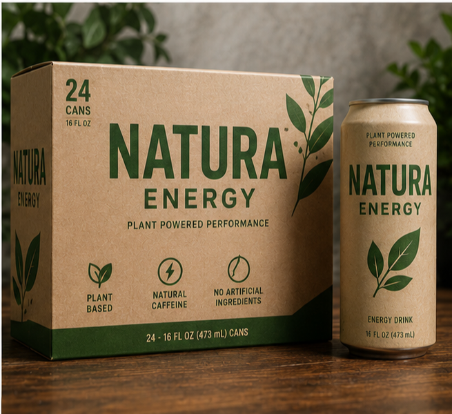 Custom Energy Drink Packaging