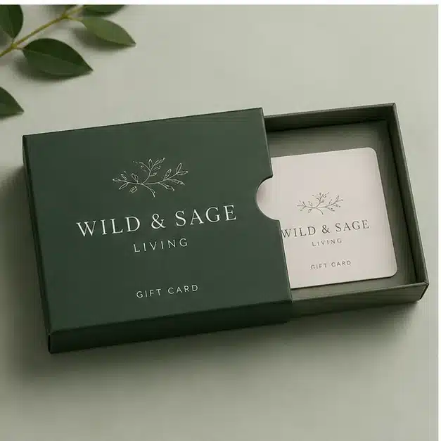 Custom Gift Card Boxes