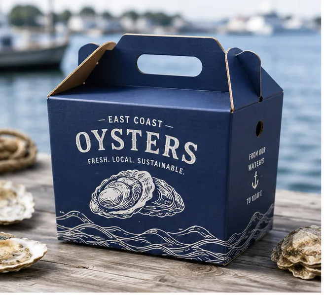 Custom Oyster Pail Boxes