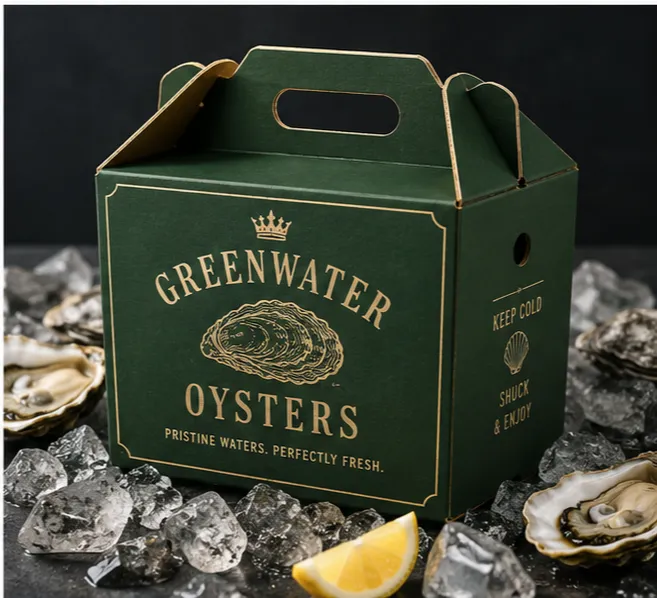 Custom Oyster Pail Boxes