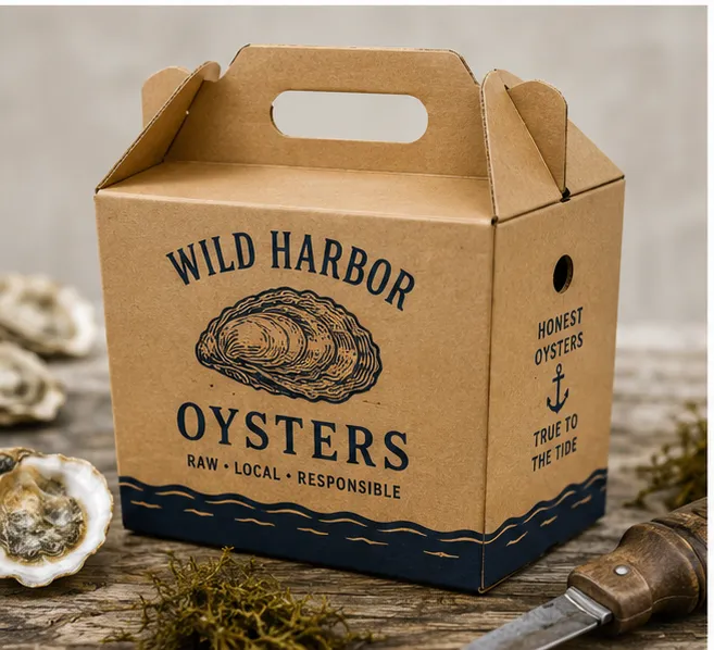 Custom Oyster Pail Boxes