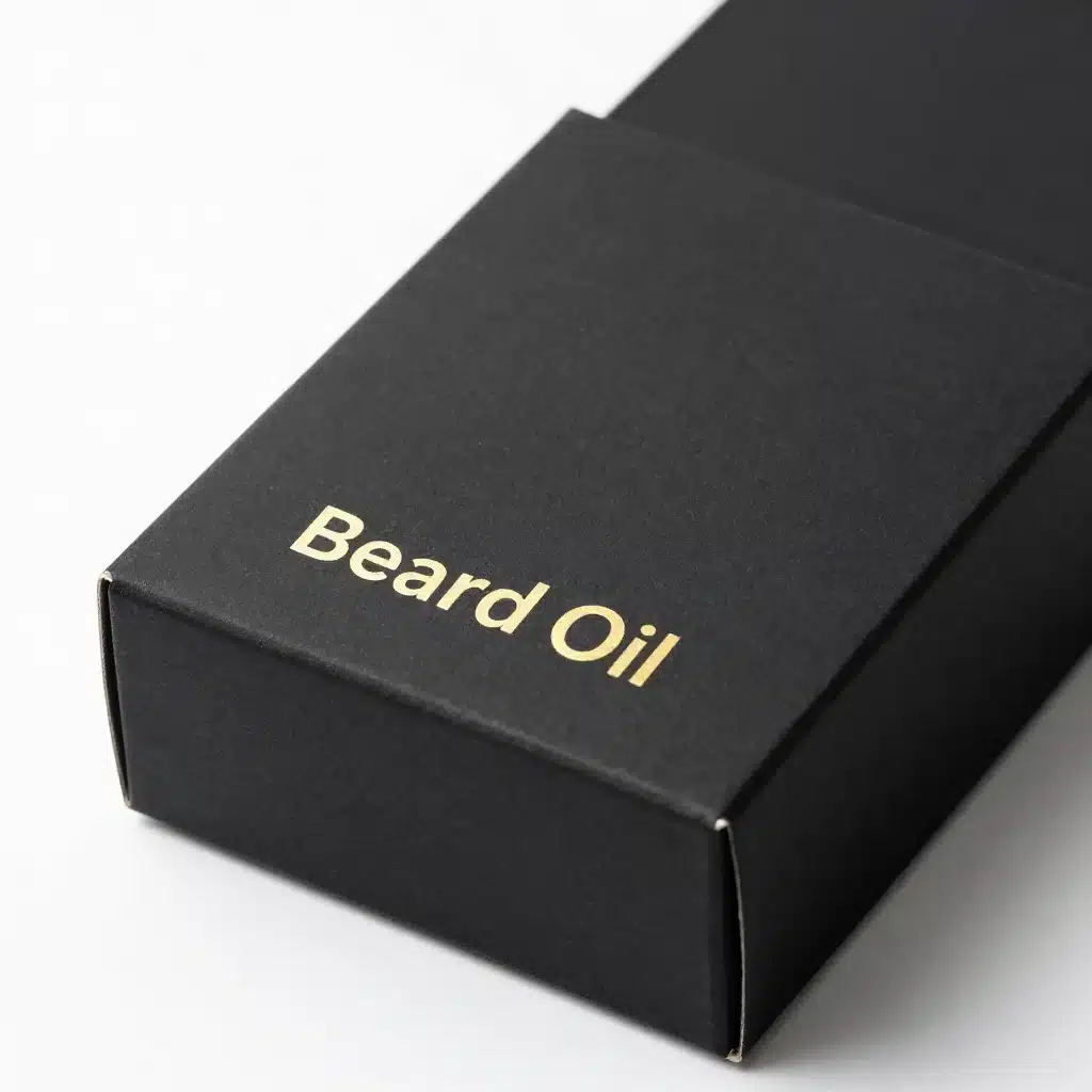 Custom Beard Oil Boxes