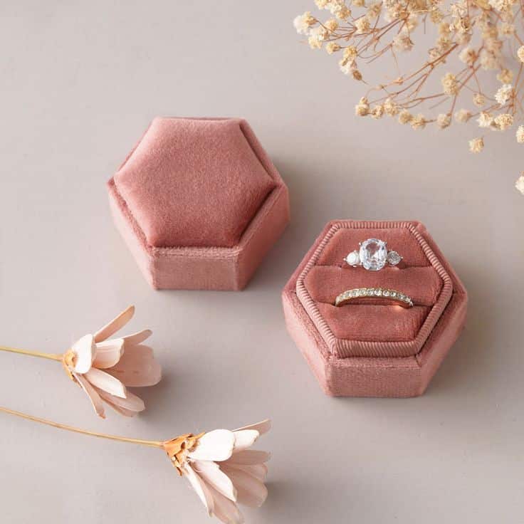 Custom Bridal Ring Boxes