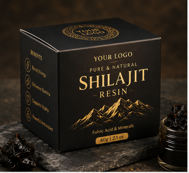 Custom Shilajit Boxes