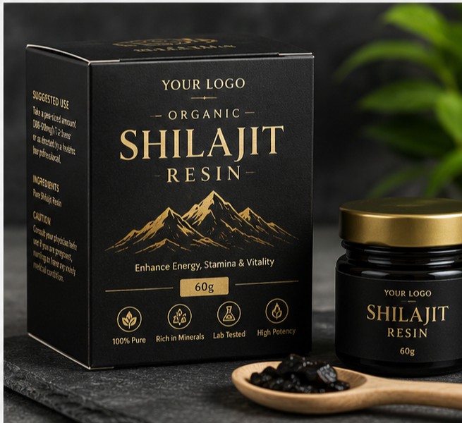 Custom Shilajit Boxes
