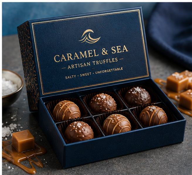 Custom Truffle Boxes