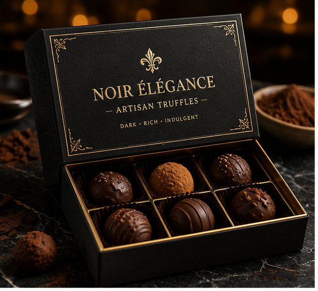 Custom Truffle Boxes