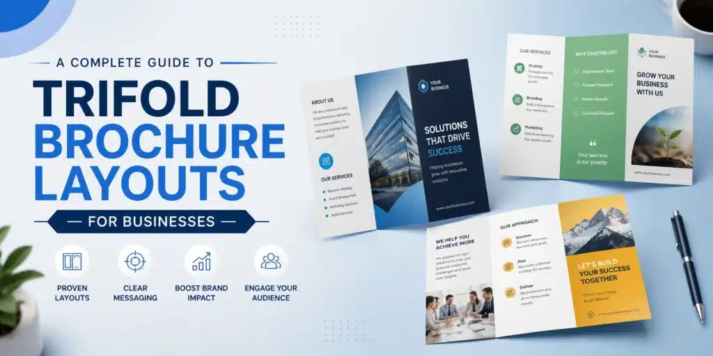 A Complete Guide to Trifold Brochure Layouts for Businesses