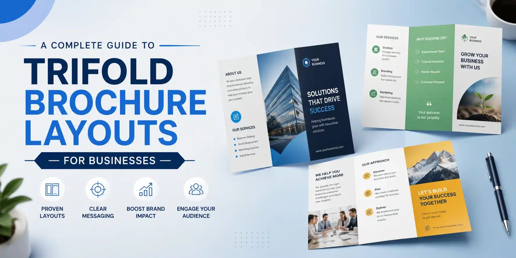 Trifold brochure design guide