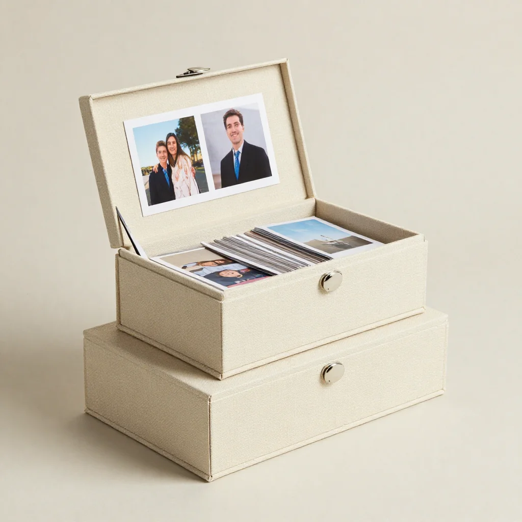 Custom Photo Storage Boxes
