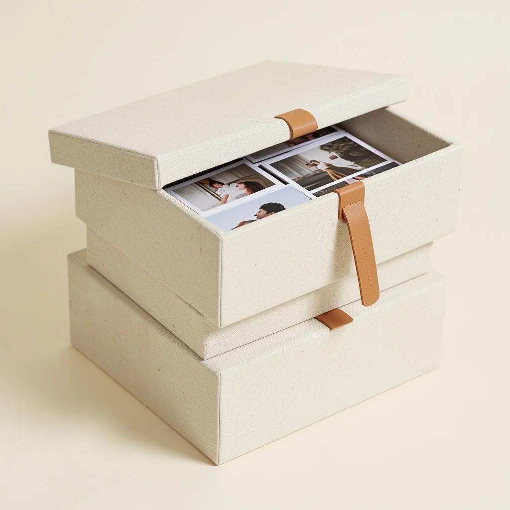 Custom Photo Storage Boxes
