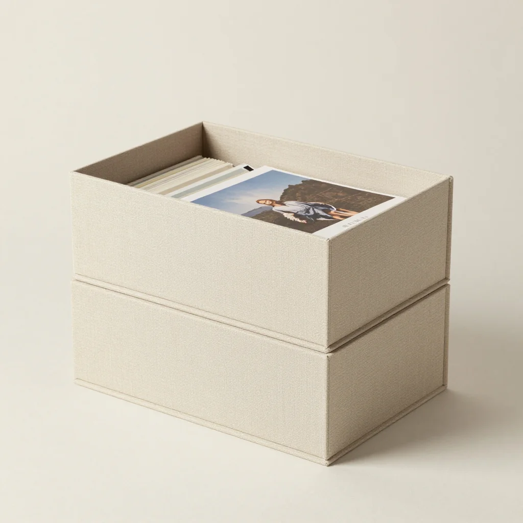 Custom Photo Storage Boxes