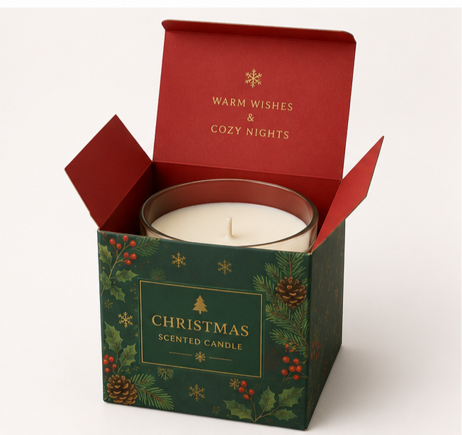 Christmas Candle Boxes