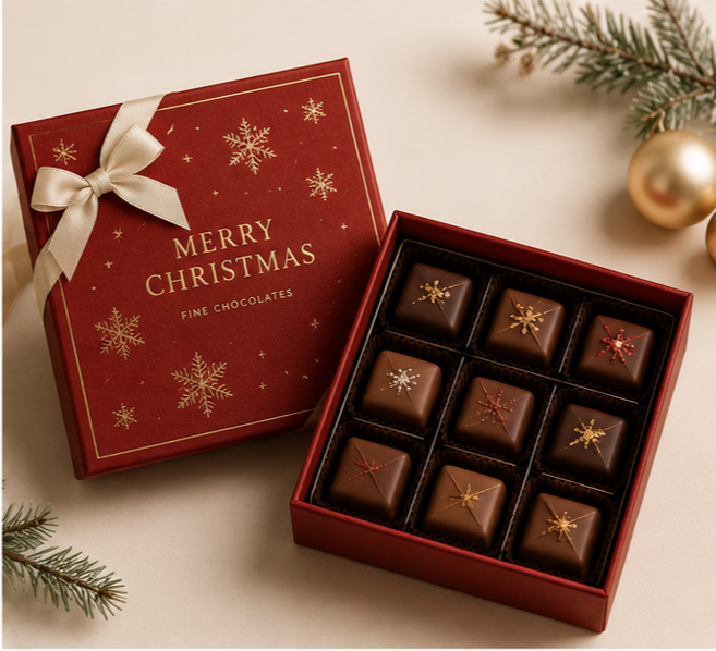 Christmas Chocolate Boxes