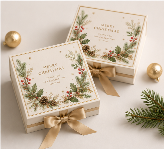 Christmas Favor Boxes